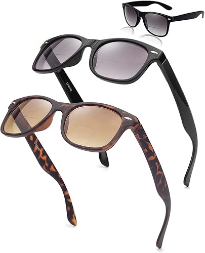 Miniatura 8 de Soarea Gafas de sol de lectura Bifocals para mujer escudo de moda lectores bifocales invisibles con lente tintada protección UV400