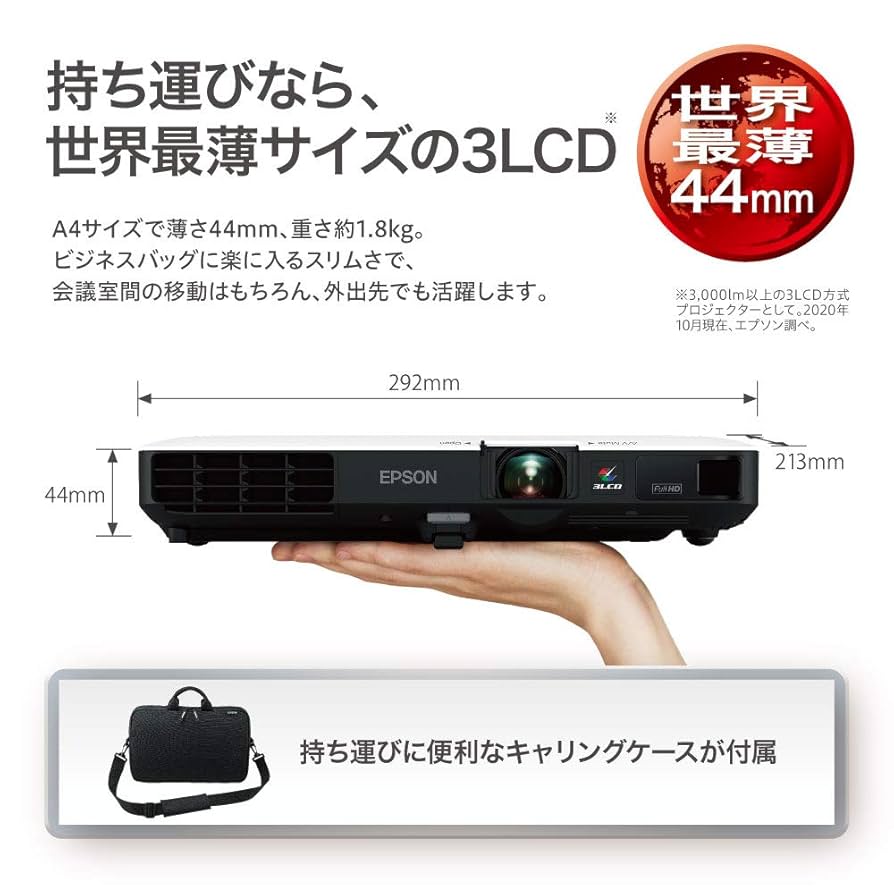 EPSON EB-1795F プロジェクター 付属品多セット EPSON（エプソン） 液晶／モバイル／フルHD／3200lm