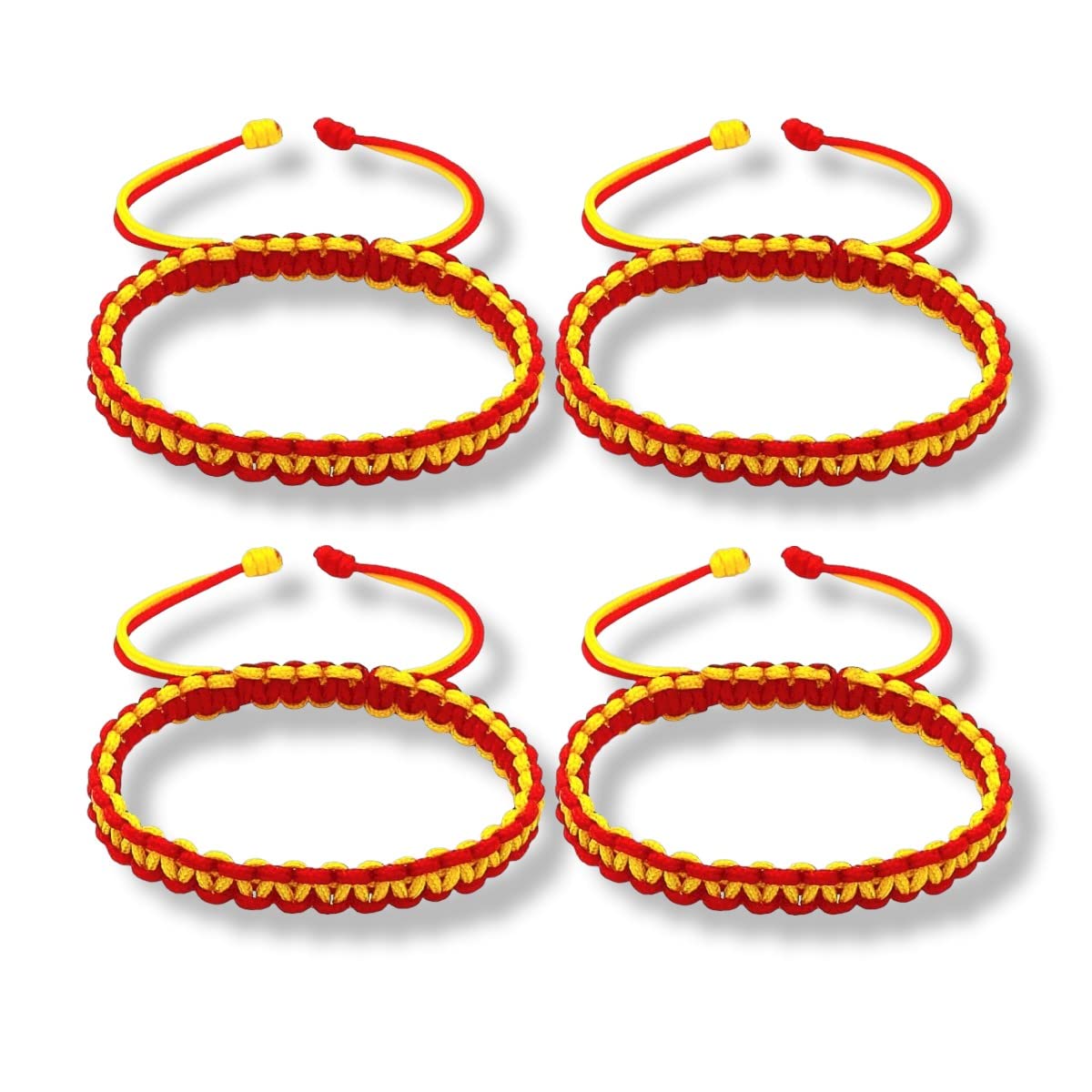 arana's Pulsera de hilo bandera de españa hombre y mujer | Hilo de nailon trenzado | Brazalete náutico con la bandera de España | Cordón macramé