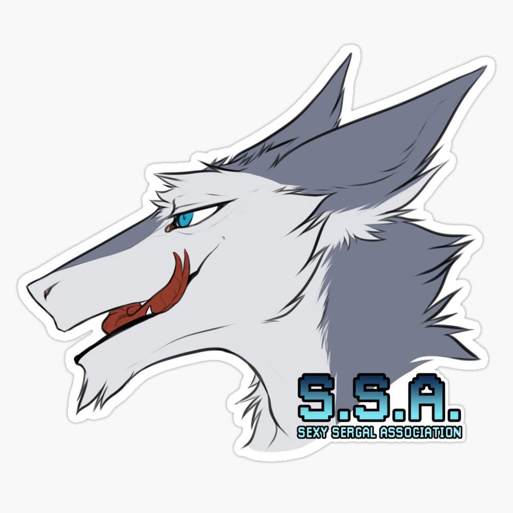Sexy Sergal Association! Vinyl Waterproof Sticker Decal Car Laptop Wall Window Bumper Sticker 5"