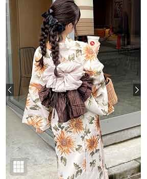 ひまわり すのチル 服 着物 和服 C1175100037011 振袖／花纏うすずらん／水色 | きものやまと