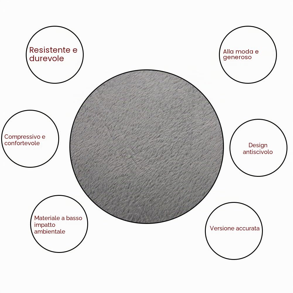 Greensen - Cuscino girevole ortopedico per sedile auto, piccolo 39 cm, cuscino girevole per anziani, cuscino per auto, divano, poltrona, sedia, antiscivolo, resistente fino a 70 kg