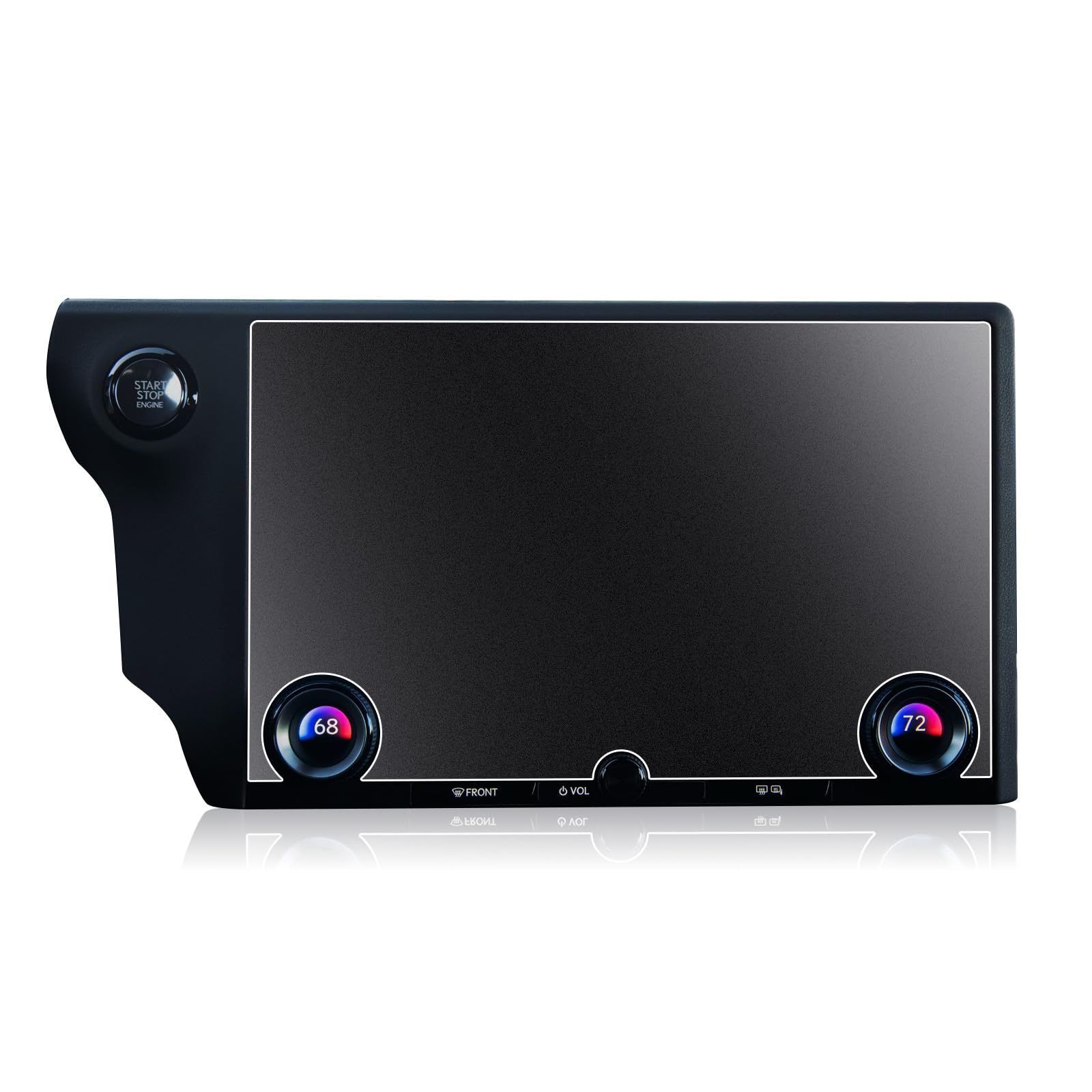 CDEFG UPGRADED Matte Anti Glare for 2024 2025 2026 Lexus GX 550 Screen Protector, Tempered Glass 14" Touchscreen [No Glare &amp; Fingerprint] for GX550 (Premium/Luxury/Overtrail) Accessories 9H
