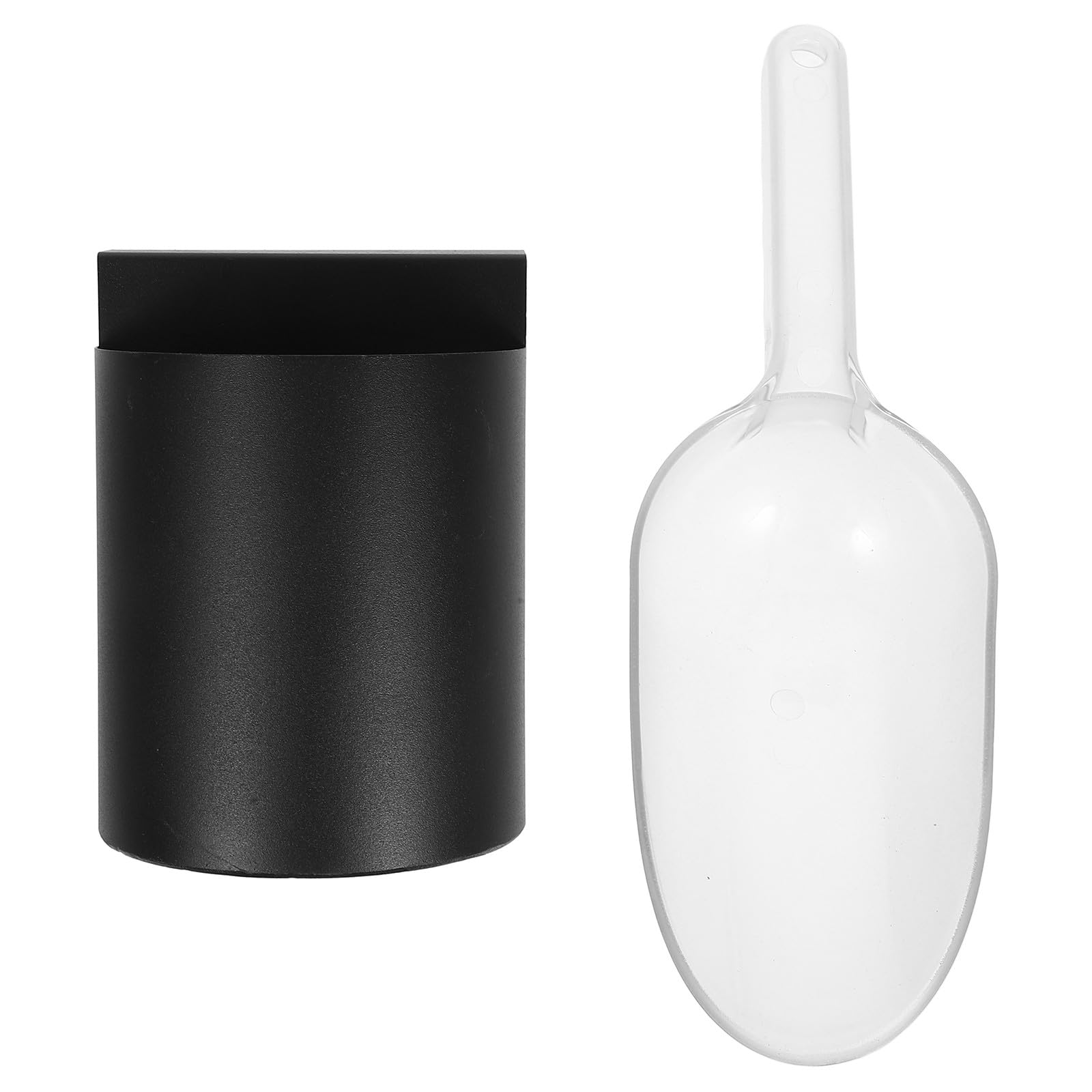 Toyvian Set de Pelle à Glaçons et Cuillère à Farine en Plastique Abs avec Poignée Confortable, Design Multifonctionnel, Organisateur Suspendu, Cuisine Professionnelle et Réutilisable
