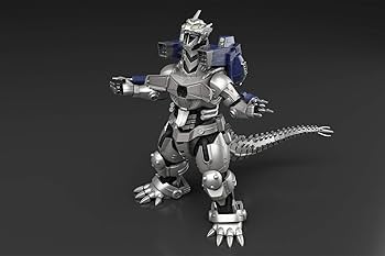 ゴジラ2004 (全高22㎝) / 三式機龍 限定品 (全高24㎝)　タグ付き Amazon | 青島文化教材社 ゴジラ×メカゴジラ MFS-3 3式機龍
