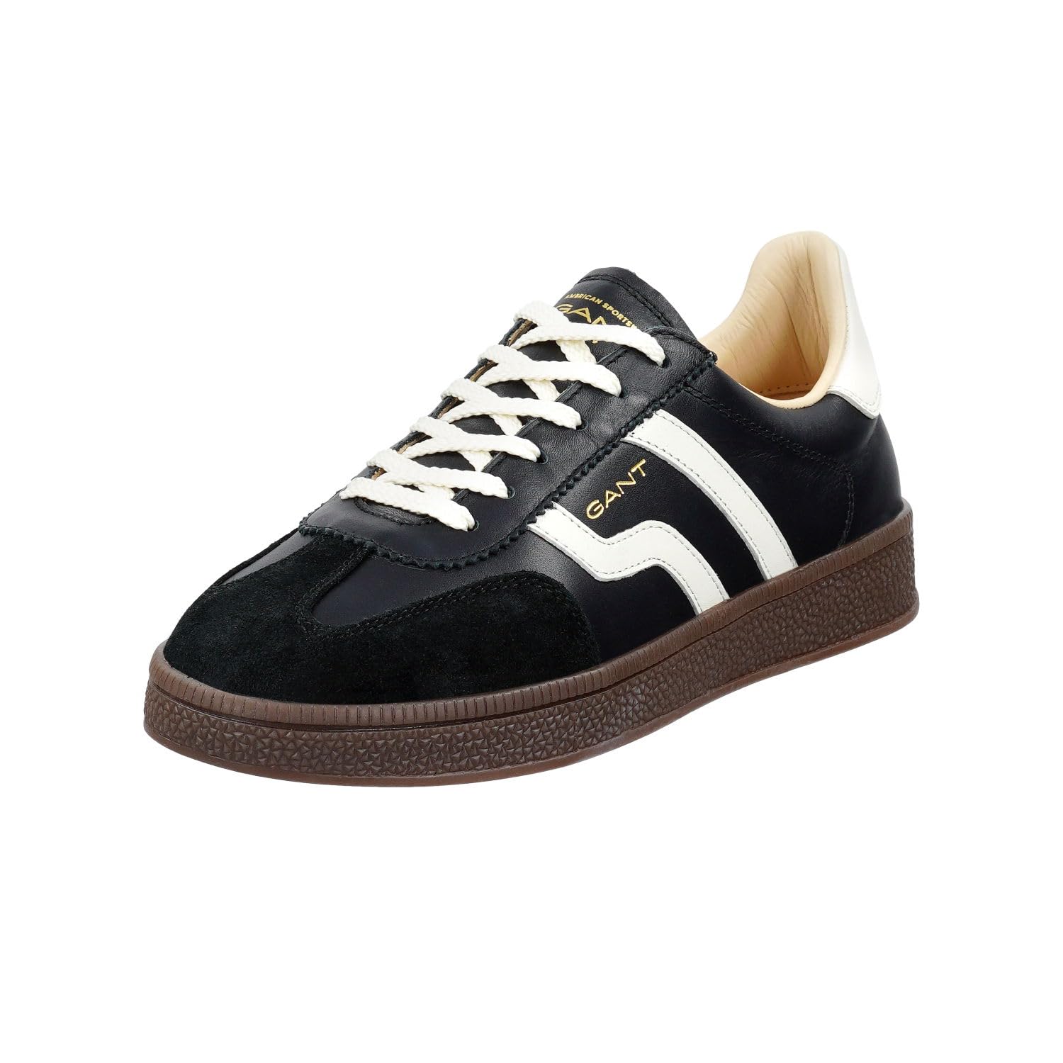 Gant 32531247/G001 Damen Sneaker Low Glattleder in schwarz - Gr. 39