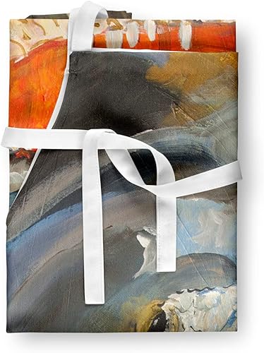 Miniatura 3 de Caroline's Treasures JMK1138APRON - Delantal de cocodrilo para cocinar, hornear, manualidades, jardinería para adultos, mujeres y hombres, unisex,