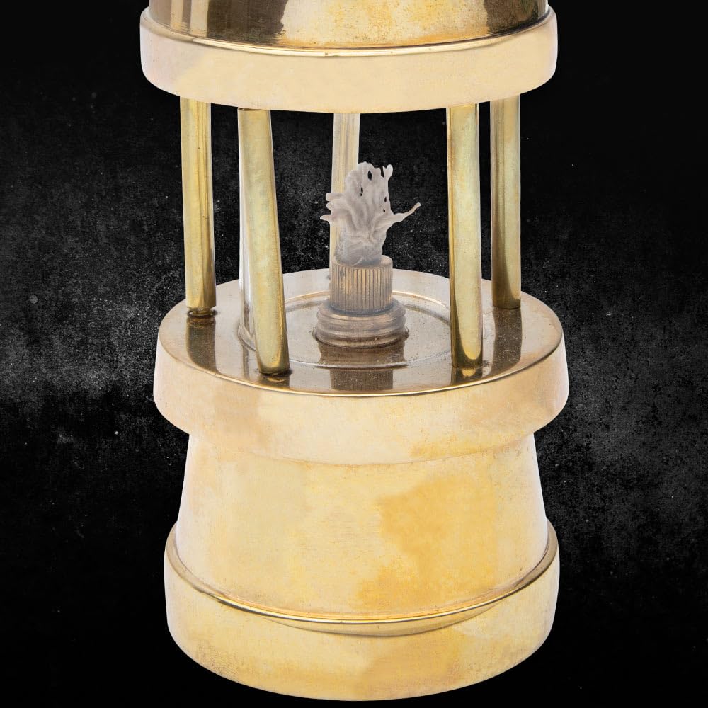 Amazon.com: K Exclusive Brass Mining Oil Lamp | Antique Design