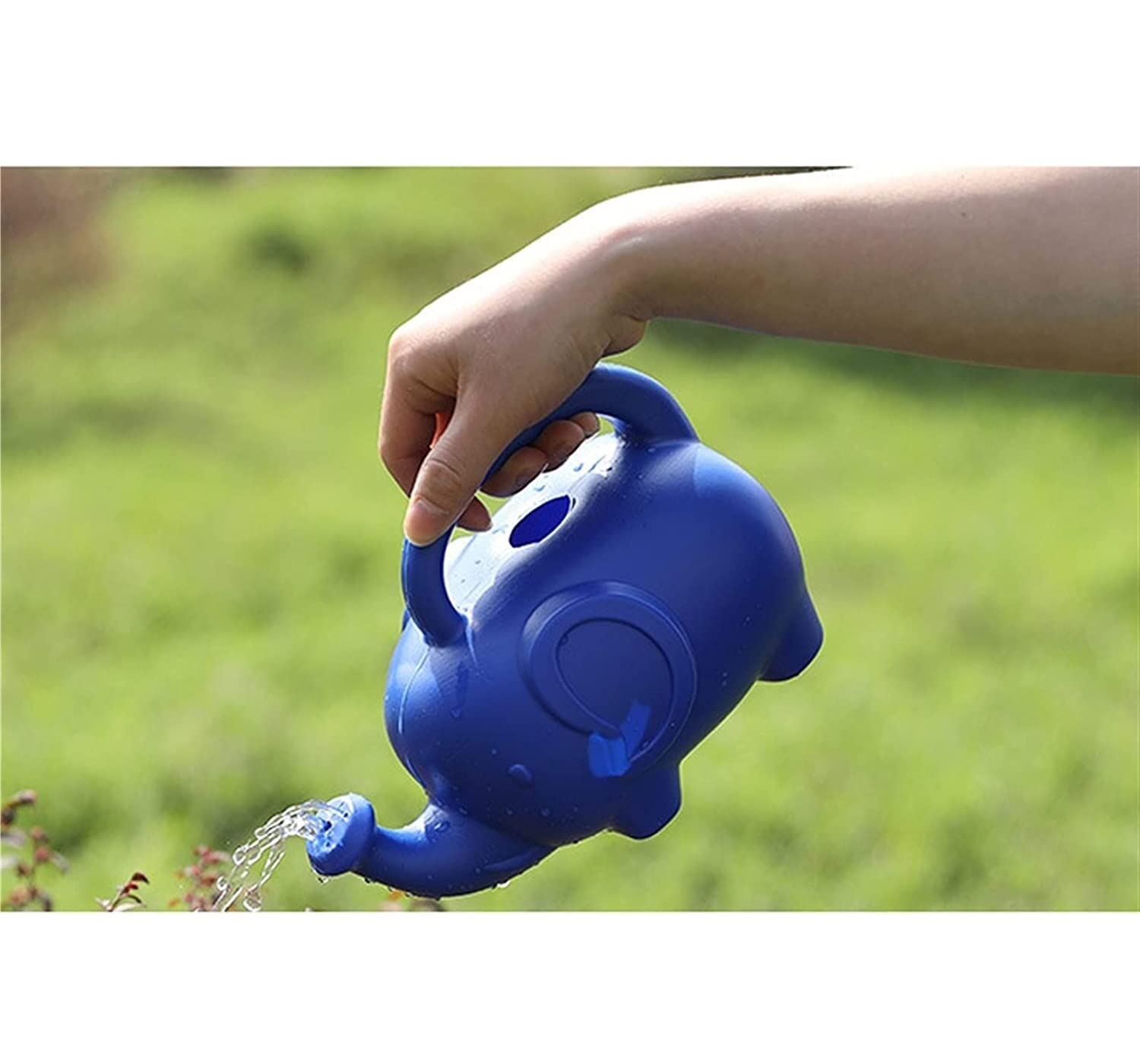 Rozpylacz Konewka Konewki Konewka Do Roślin Domowych Konewka Słoń Długa Wylewka Konewka Do Podlewania Bonsai Na Zewnątrz Domu Opryskiwacz (Color : Groen, Size : 20 * 13.5cm)