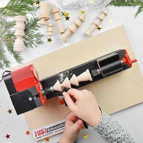 Materialpaket Drechseln + Sägen, PLAYmake/UNIMAT (Drechselholz, Pappelsperrholz)