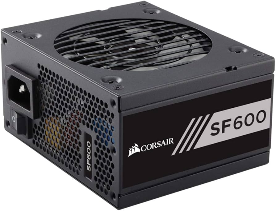 電源ユニット Corsair SF600 80PLUS PLATINUM SFX SF Series™ SF600 — 600 Watt 80 PLUS® Gold Certified High