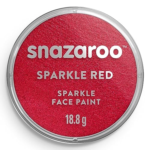 Snazaroo 1118550 - Pittura per Viso, Rosso