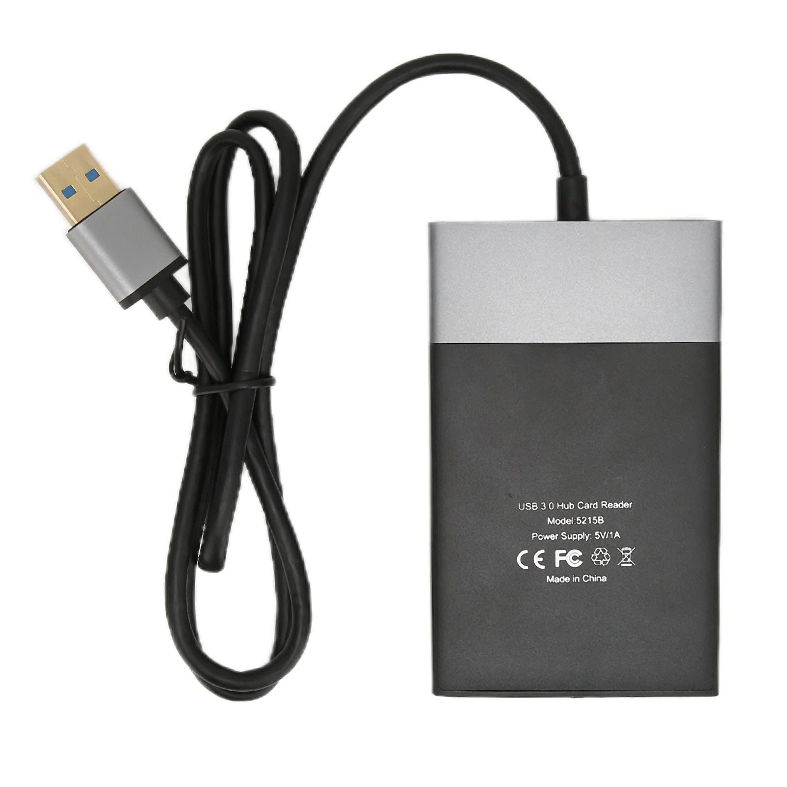 Yctze Lettore di Schede Multifunzione USB 3.0 Adattatore 6-in per, OS X - Supporta XQD, CF, Schede di Memoria
