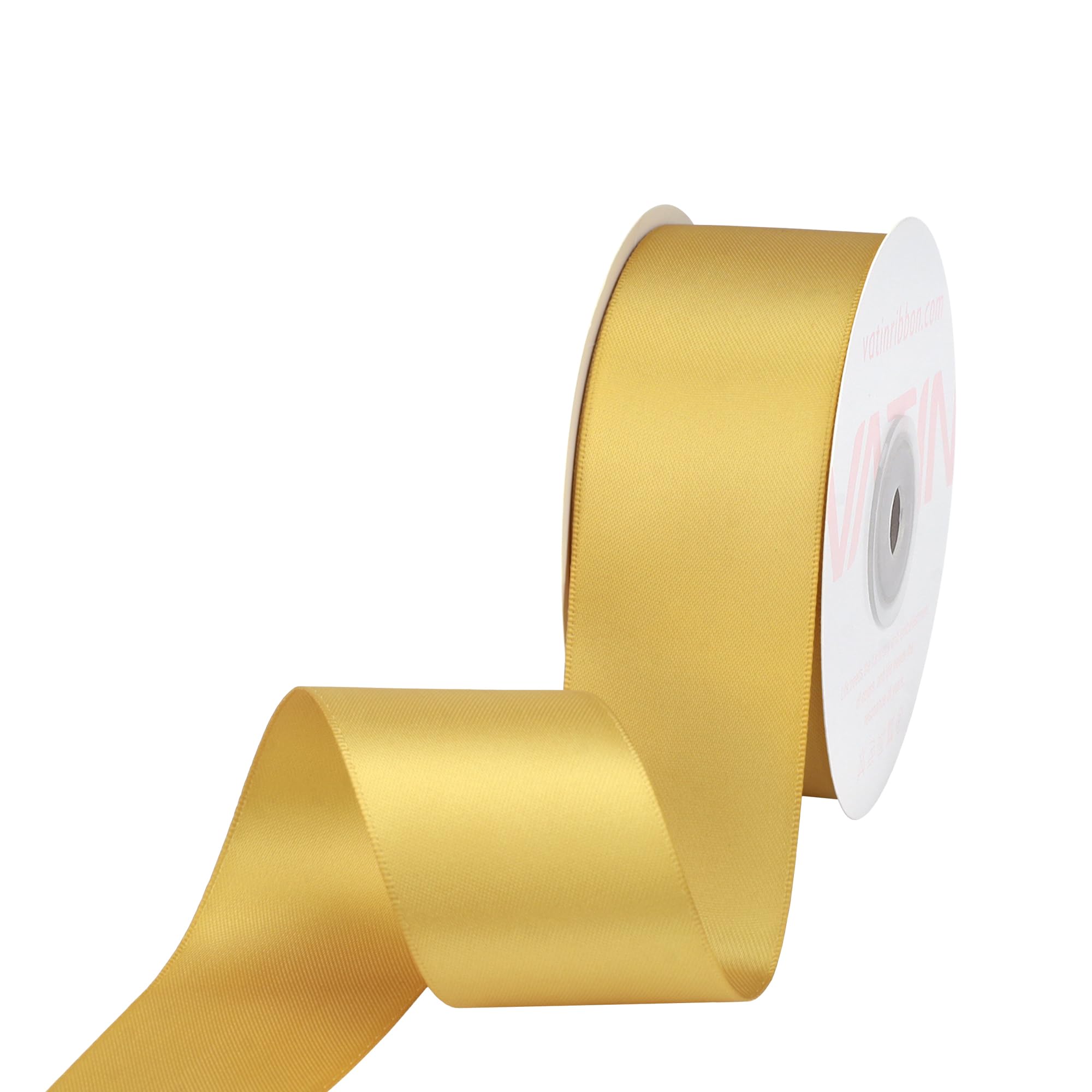 VATIN 100mm Wide Double Faced Polyester Deep Navy Blue Satin Ribbon- 4.5 Metre/Spool, Perfect for Chair Sash, Making Bow, Sewing and Wedding Bouquet — view 211