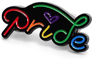 Rainbow LGBT Ally Pride Pin - Celebrate Diversity and Inclusion