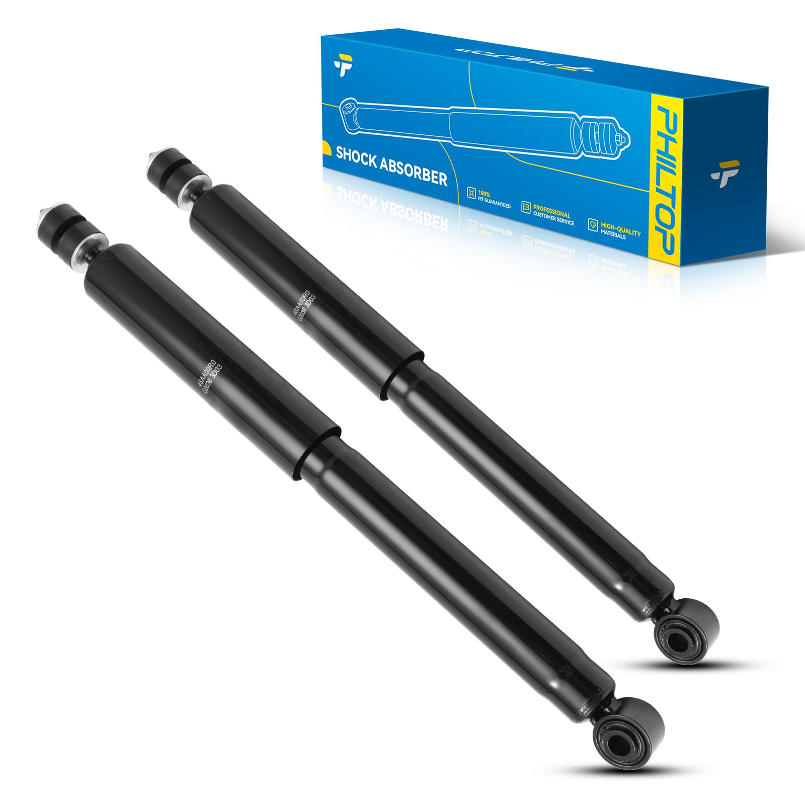 PHILTOP Rear Shocks for 2001-2006 Hyundai Santa Fe