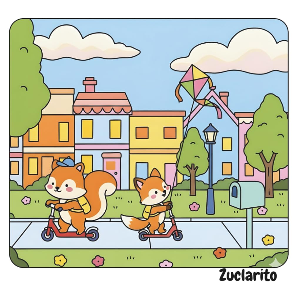Pip’s Big Backyard Adventures: A Courage & Friendship Coloring Book: The Mysteries of Pip & Friends: An Adventure Coloring Story