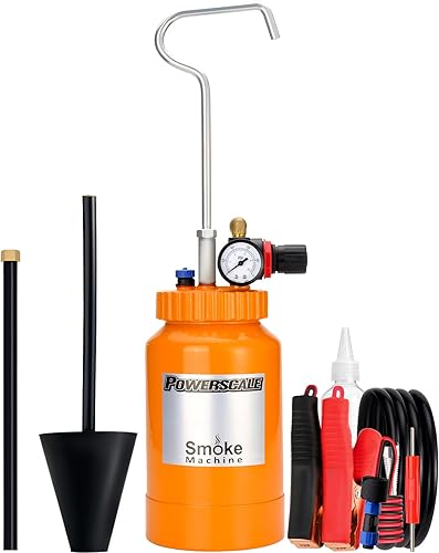 Powerscale Detector de fugas de máquina de humo MT1 - probador de diagnóstico de vacío EVAP de 12V DC para sistema de tuberías