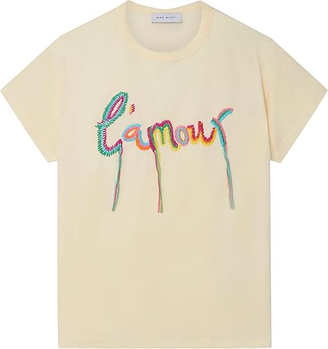 Mira Mikati Camiseta Bordada con L'Amour