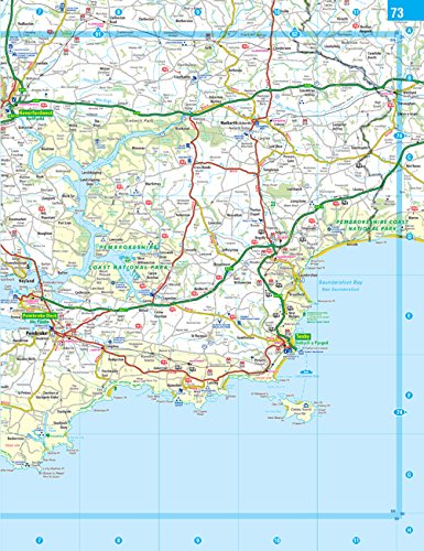 Philip's Navigator Camping and Caravanning Atlas of Britain