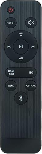 Control remoto de repuesto aplicable para barra de sonido Onn 100024201 100008045 100002635 Barra de sonido Altavoz Sistema de cine en casa