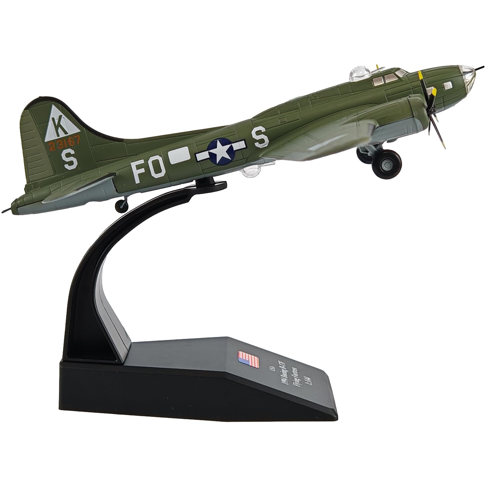Amazon.co.jp: 1/144スケール B-17 フライングフォートレス 爆撃機