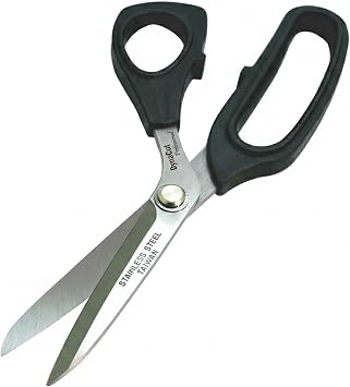 Fabric Scissors 8.5" Heavy Duty, Professional Tailor Shears for Sewing, Ultra Sharp Stainless Steel Blades, Ergonomic TPR Grip, for Cutting Fabric Denim Leather