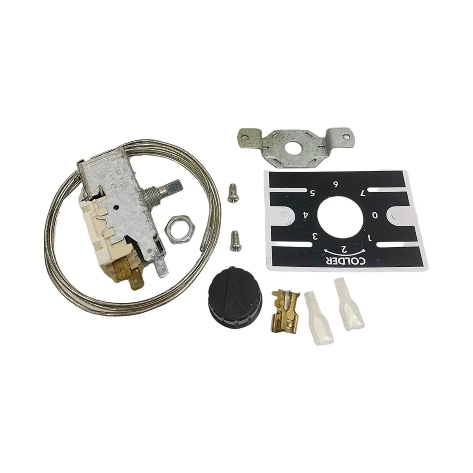 Termostato De Temperatura del Refrigerador K50-P1126 Congelador for A10-1053/2502 Piezas del Refrigerador del Gabinete Temperatura De Control Ajustable