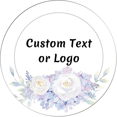 Etiquetas adhesivas personalizables 150 etiquetas redondas de JOVELLO personalizables para negocios, logotipo, oficina, fiestas, etc. Etiquetas