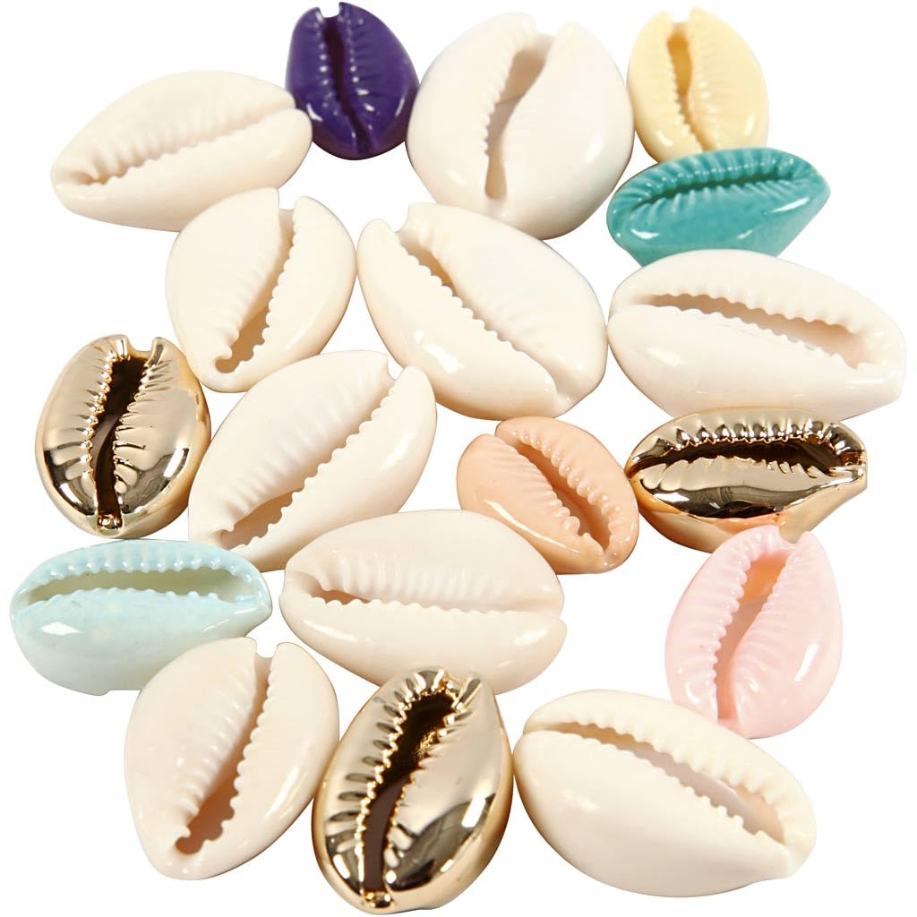 Creativ Natural Pearls and Gemstones, Assorted Colours, One Size