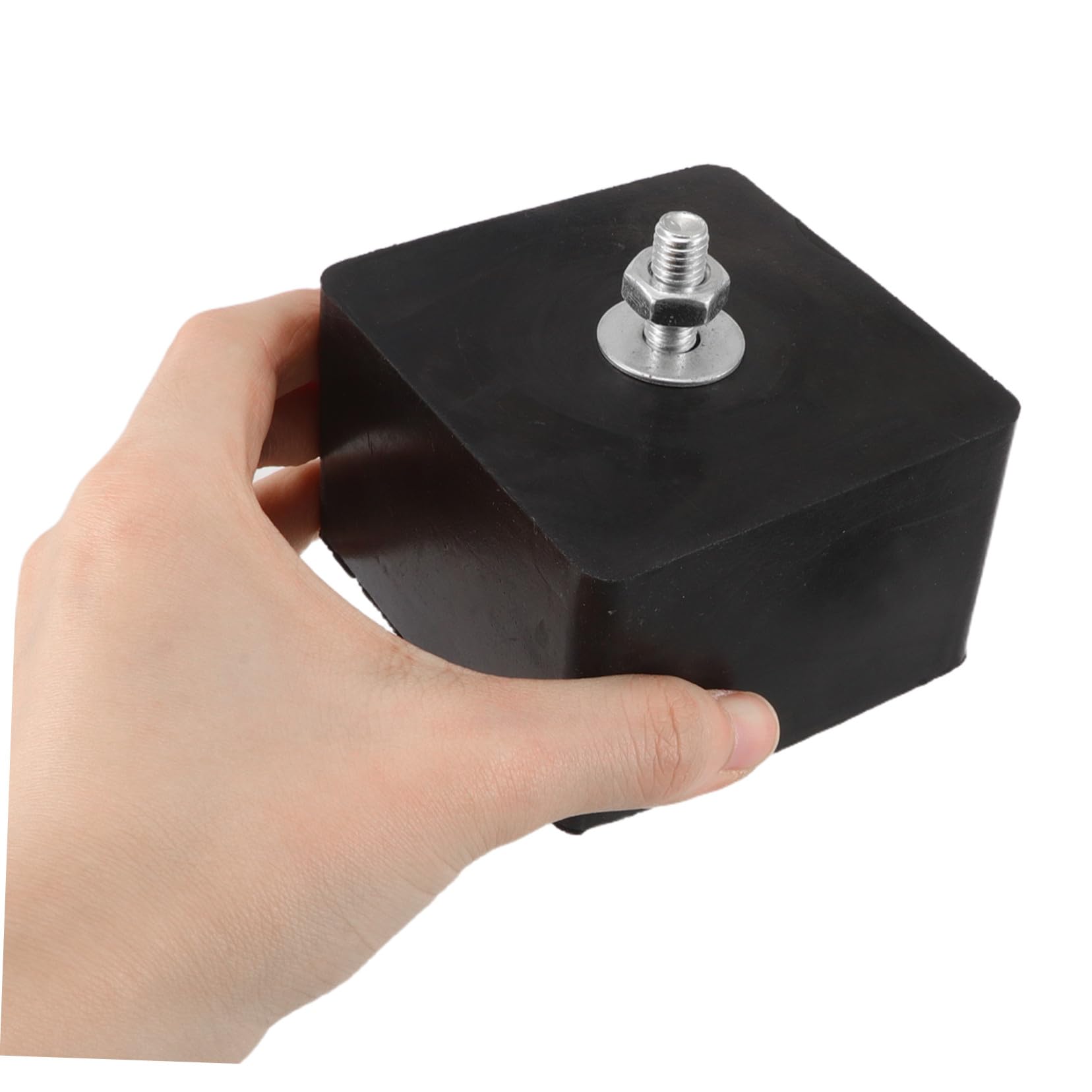 Patas Antivibración para Aire Acondicionado 4 Piezas de Goma Negra | Almohadillas Aislantes de Vibraciones, Soporte Antivibrante Aire Acondicionado, Celebracion Verano