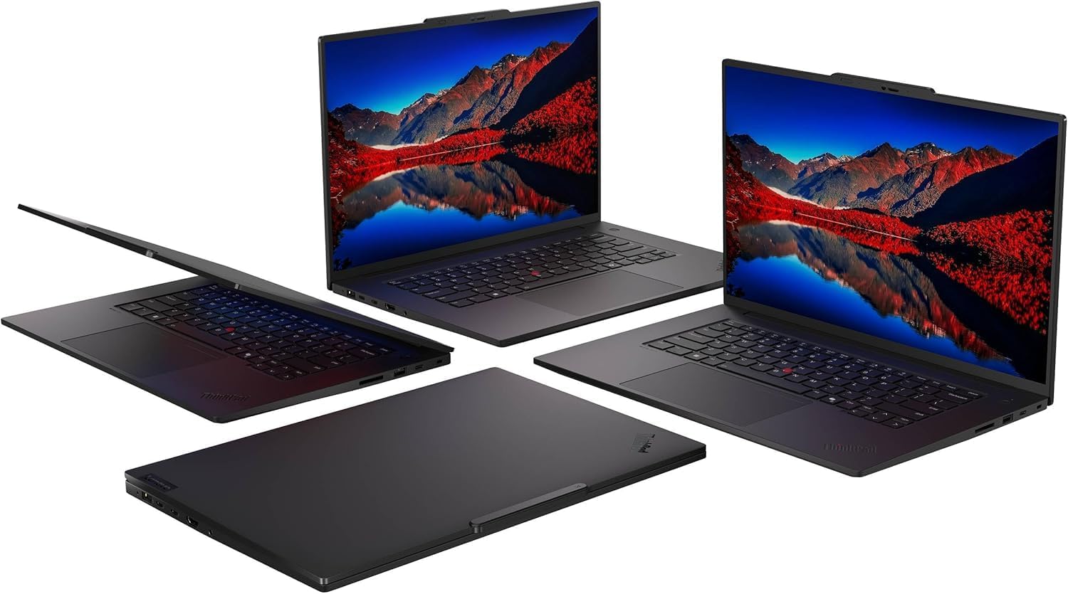 Lenovo ThinkPad P1 Gen 7 AI Mobile Workstation Laptop (Intel Ultra 9 185H, NVIDIA RTX 4070 8GB, 32GB DDR5, 1TB SSD, 16" 2K 500 Nits), 2x Thunderbolt 4, Wi-Fi 7, 5MP IR Webcam, Fingerprint, Win 11 Pro