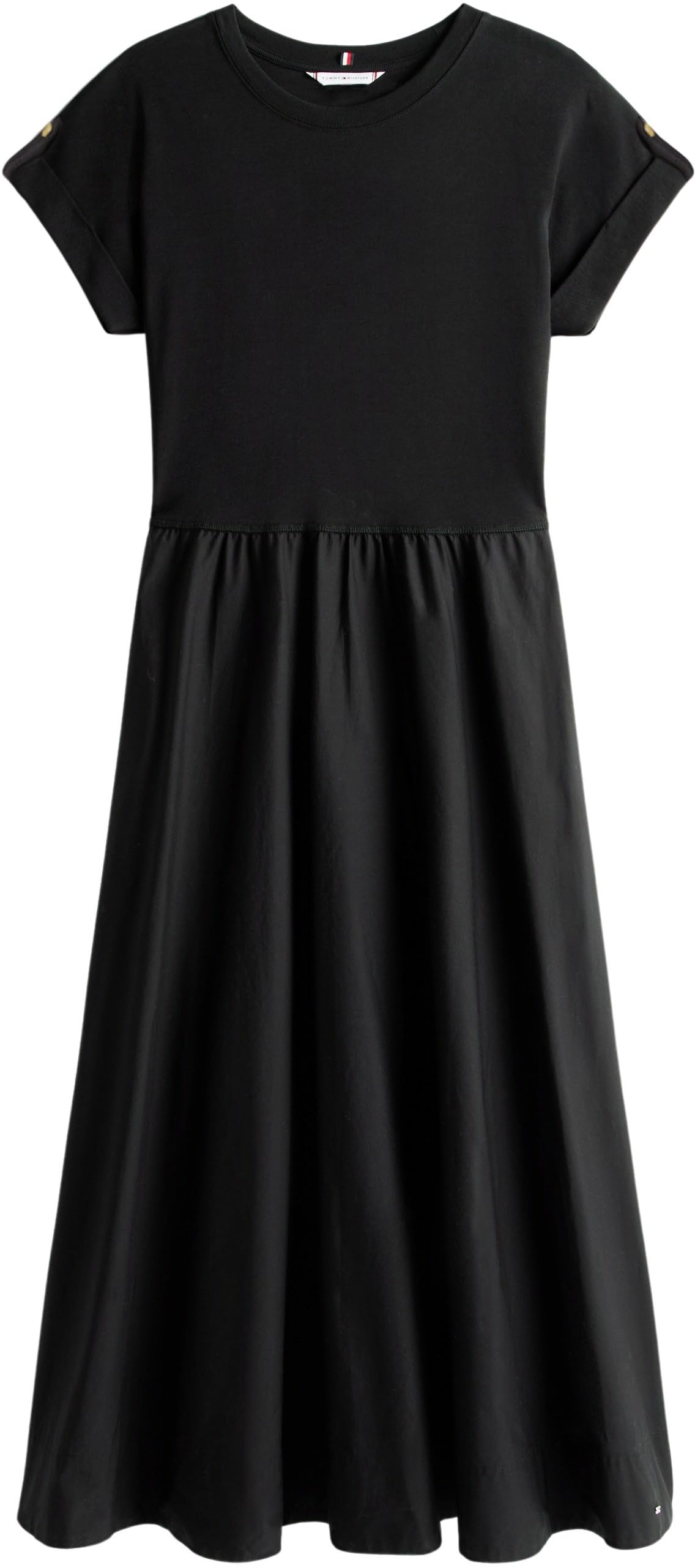Tommy Hilfiger Vestido Mujer Modern Cody Midi Mix Fit & Flare