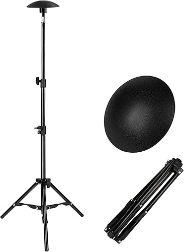 iCOVER - Soporte para lancha de altura ajustable, poste de soporte de aleación de hierro, sistema de soporte telescópico con base de trípode para