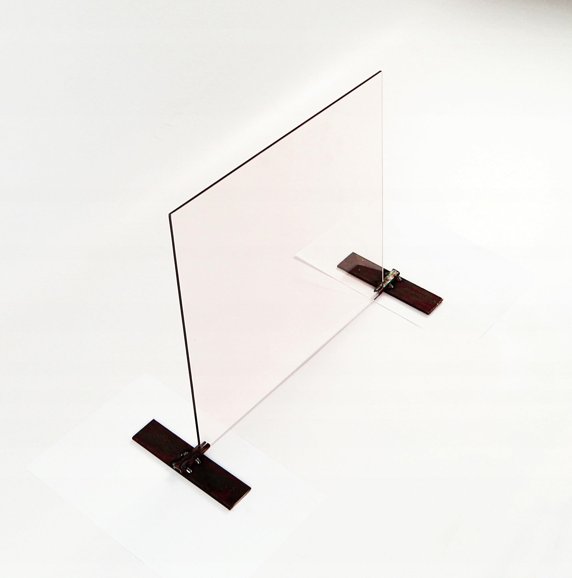 Vetro da forno per camino, 550 x 350 mm, vetro resistente al calore, 4 mm, vetro lucido su entrambi i lati, per Fireplace, resistente a temperature fino a 800 °C, 55 x 35 cm