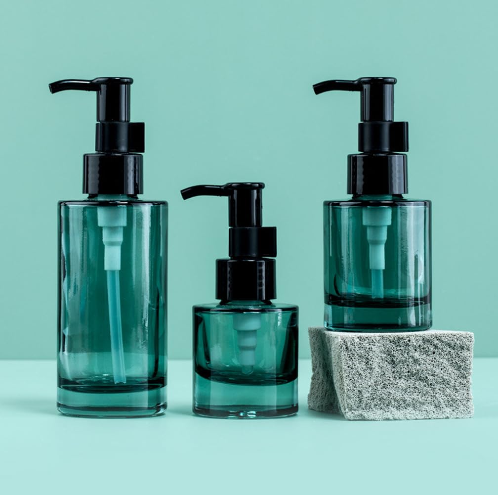 12 Flaconi Da Viaggio 10ml Con Pompa - Plastica Ambrata, Ricaricabili, Per Lozioni E Sieri - Foto 6