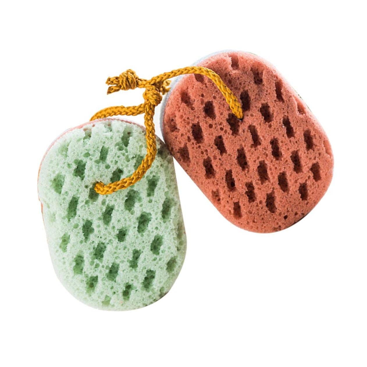 FRCOLOR 6piezas Esponjas De Marinas Macarons De Exfoliantes Para Cuerpo Para y