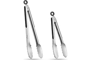 Hotec Kitchen Tongs Set - A Kitchen Must-Have for Every Home Chef!