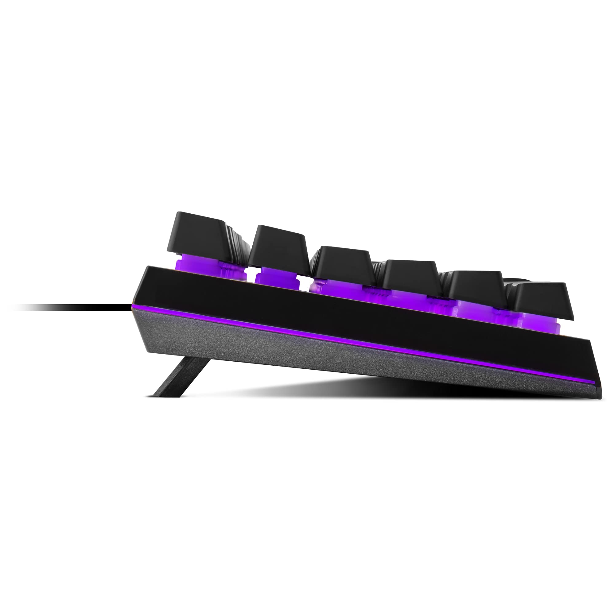 Cooler Master MS110 Combo Teclado y Mouse RGB Gaming - Interruptores Mecánicos Lineales, 26 Teclas Anti-Efecto Fantasma, Control Integrado, Ratón Gaming MS110, 4 Configuraciones DPI - QWERTY, DE