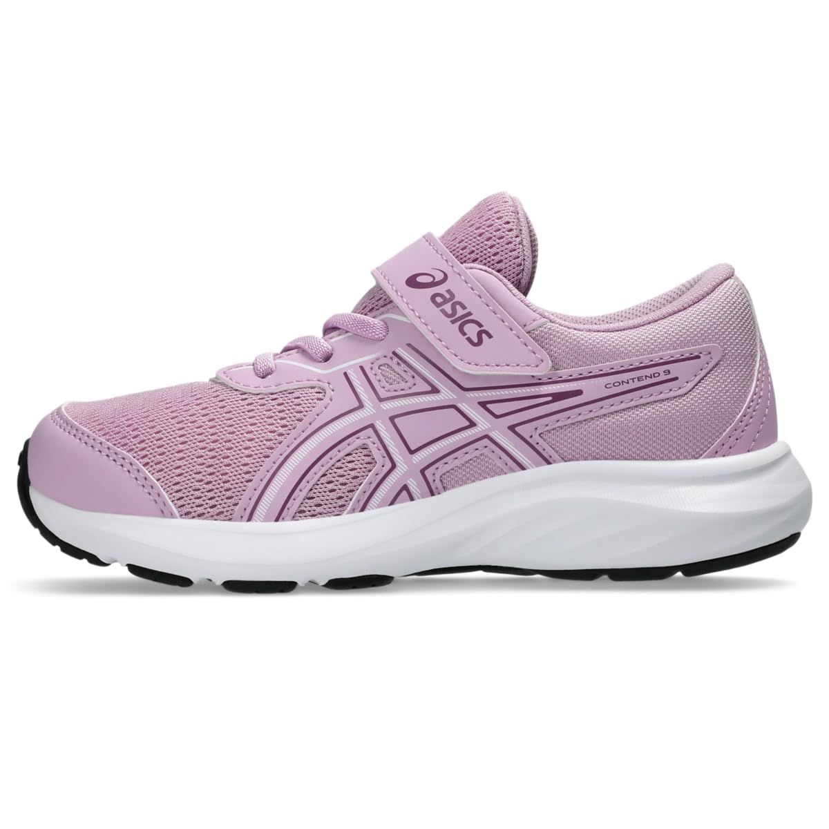 ASICS Boys Gel-Contend 9 Ps Sneaker, Light Ube White, 10 UK