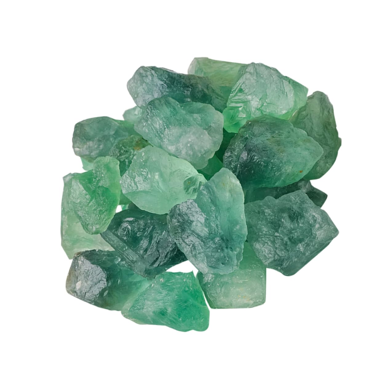 Piedras de Fluorita Verde Natural 3-5 Cm 500 G Difusores Aromaterapia para Decoración de Acuarios y Manualidades Artesanales, Relleno de Jarrones, Uso Terapéutico y Creativo