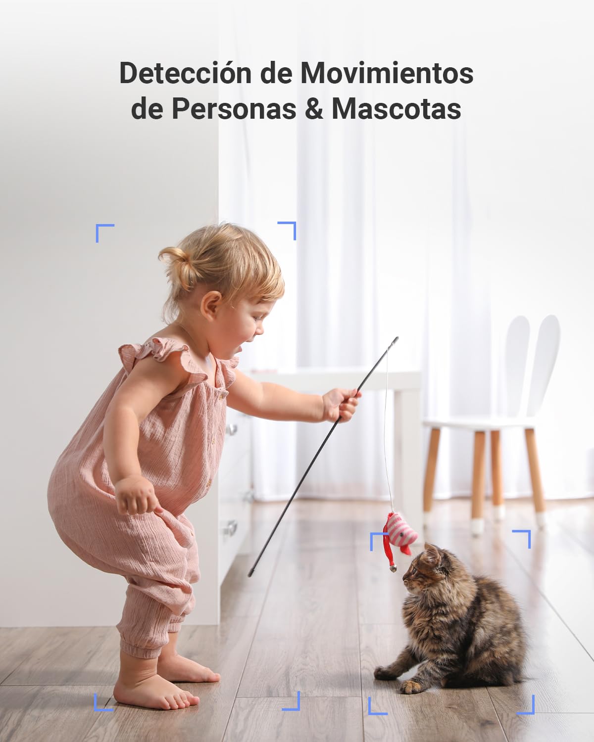 EZVIZ 8MP Cámara Vigilancia WiFi Interior con Doble Lente(4MP+4MP),Cámara IP Seguridad 360°,AI Detección de Persona/Mascota,Seguimiento Automático,WiFi 2,4/5 GHz,Llamada Bidireccional 512GB,C7