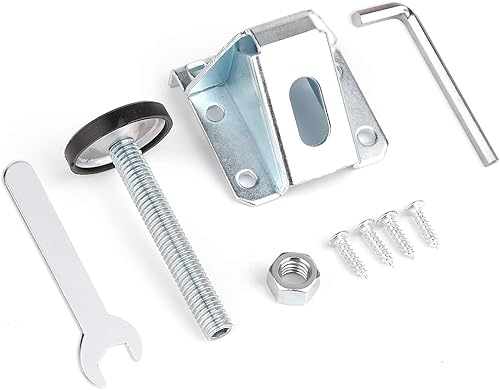 Miniatura 6 de Anwenk Niveladores de muebles de alta resistencia, nivelador de patas de mesa ajustable con tuercas de bloqueo para muebles, mesa, armarios, banco