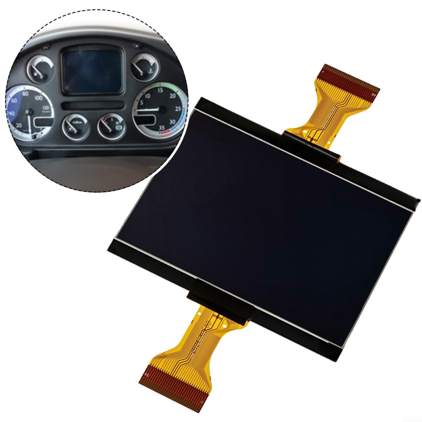 Pantalla LCD de repuesto para camión para DAF para LF para XF 45 55 75 85 95 105 2001-2019, negro