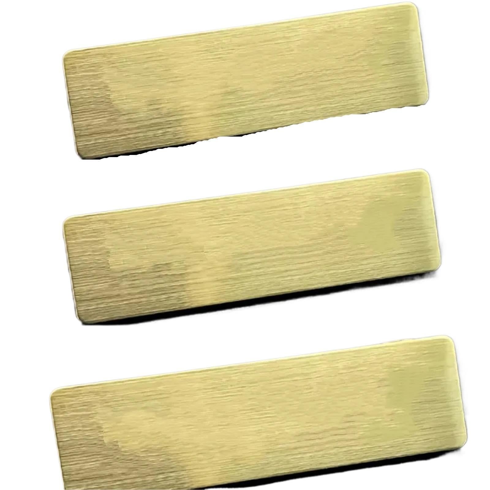 Targhetta Identificativa Alfileres de insignia en blanco, 32 piezas
