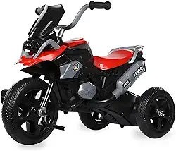 Triciclo Motoca Infantil de Passeio com Pedal 3 Rodas Brinquedo com Música