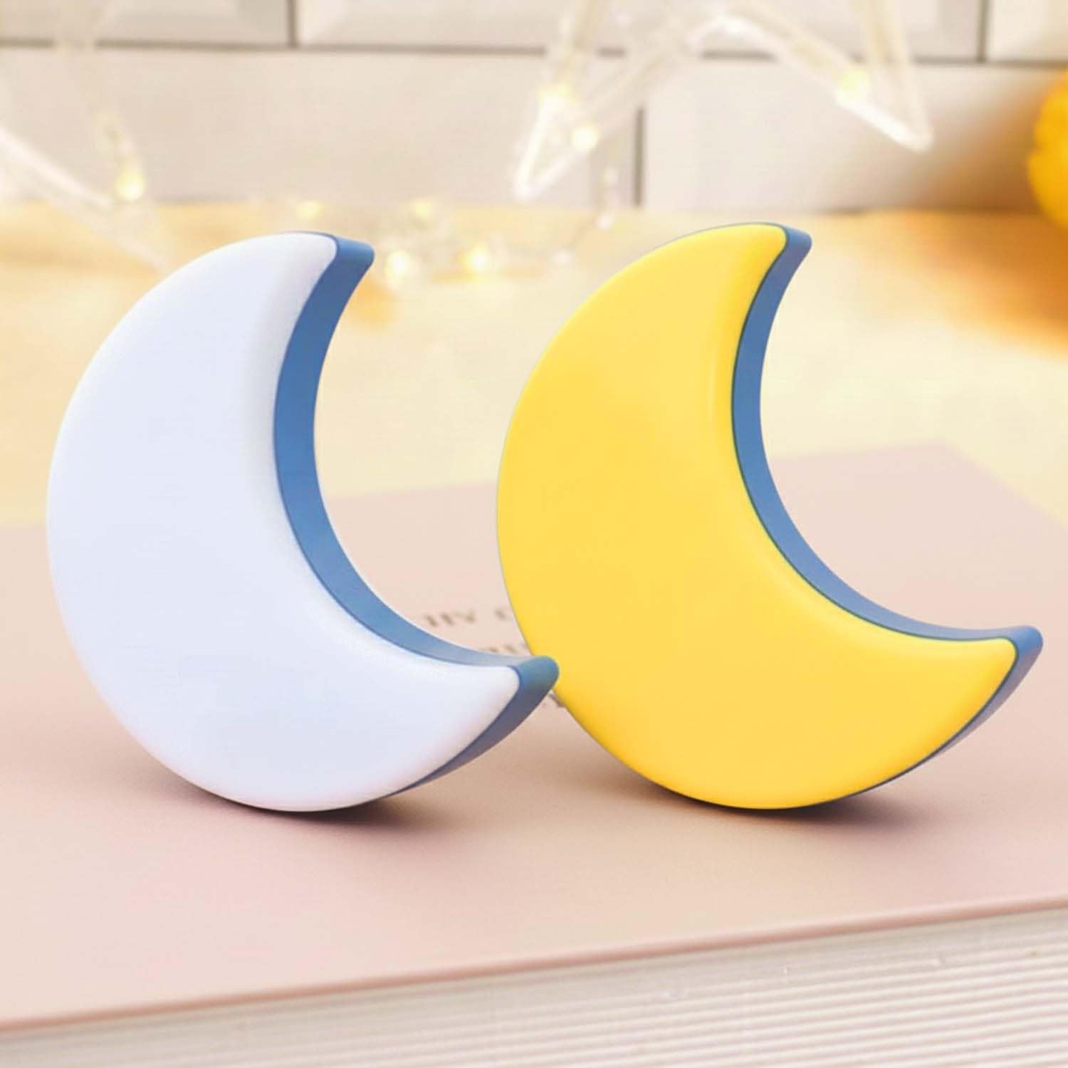 Moon Night Light - Automatic LED Lamp for Kids -2