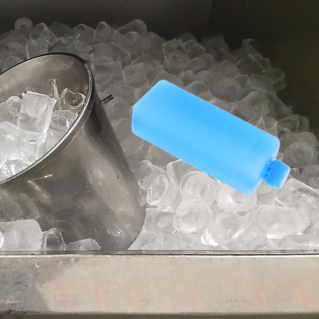 Yardwe Sacchetti per Ghiaccioli Borsa del Ghiaccio Caso di Raffreddamento Ghiacciaia più Raffreddare i Contenitori del Ghiaccio Bianca