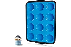 Silpat Non-Stick Silicone Muffin Pan with Reinforced Steel Frame