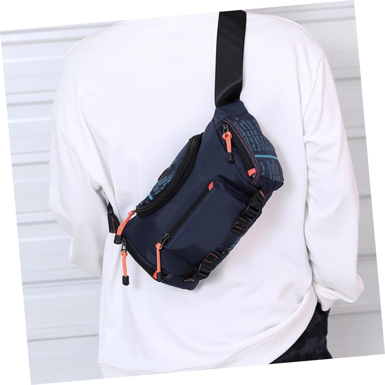 BESPORTBLE 1pezzi Marsupio Da Esterno Regolabile Cintura Marsupio Multifunzionale Resistente Per Sport Viaggi e Uso Quotidiano Capiente e Leggero